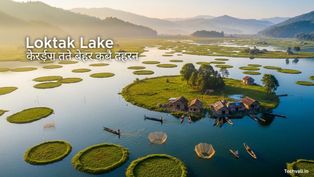 Loktak Lake लोकतक झील तैरती दुनिया का चमत्कार