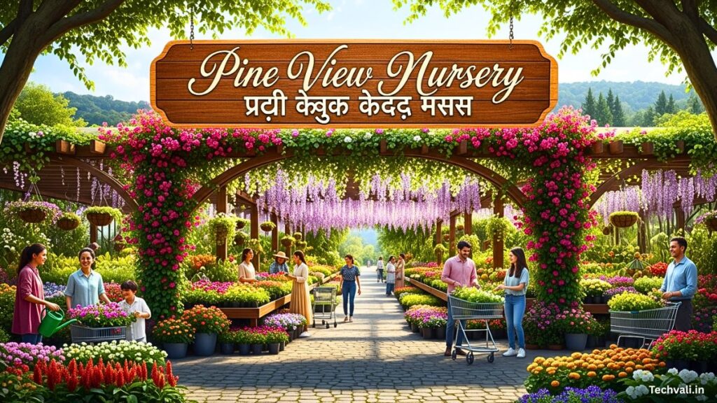 Pine View Nursery पाइन व्यू नर्सरी फूलों की दुनिया