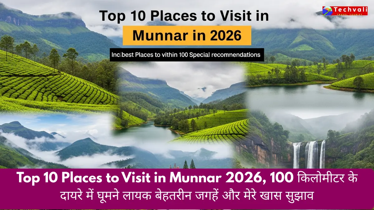 Top 10 Places to Visit in Munnar 2026