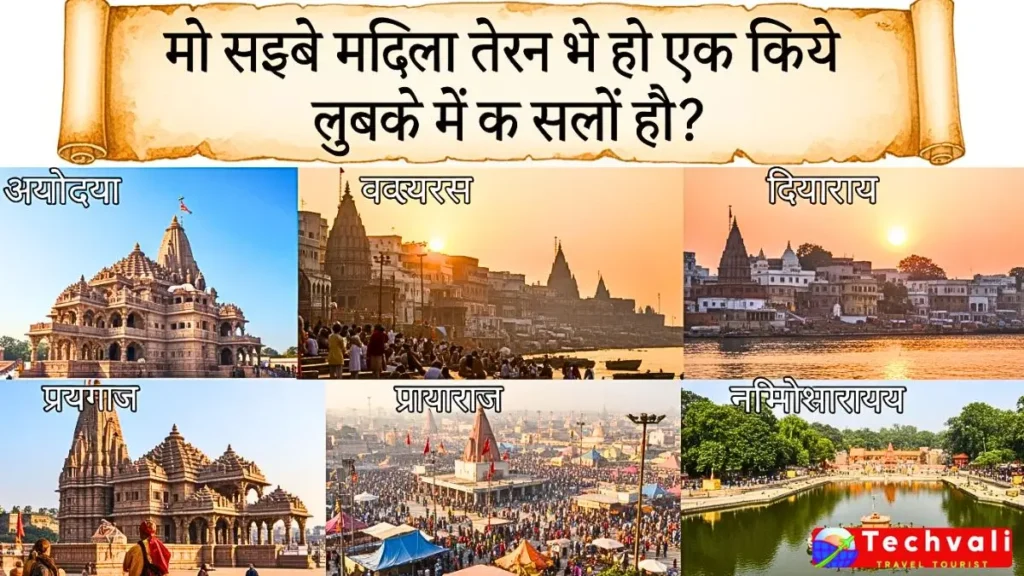 लखनऊ के पास सबसे महत्वपूर्ण धार्मिक स्थान कहाँ हैं?