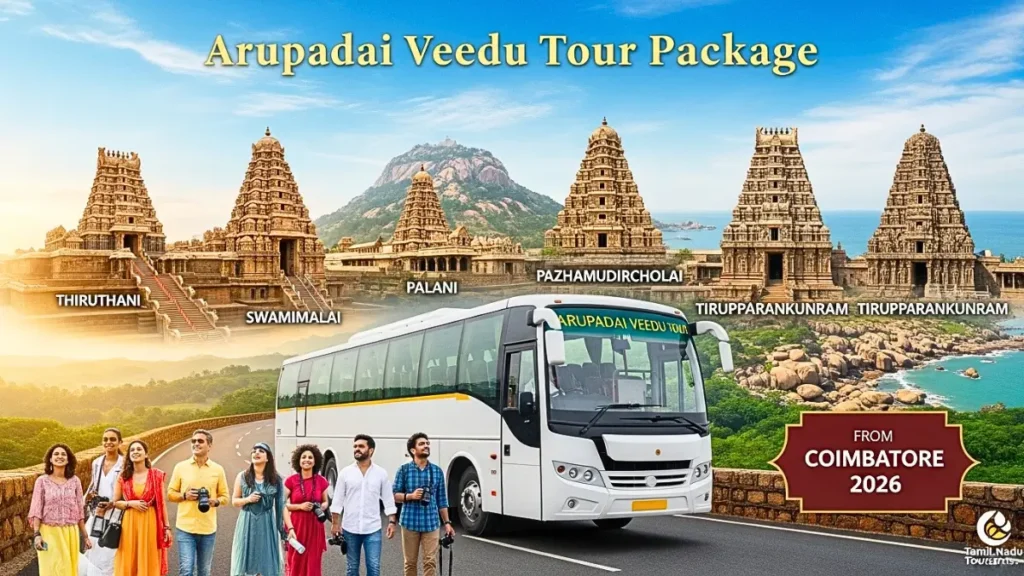 Arupadai Veedu Tour Package From Coimbatore