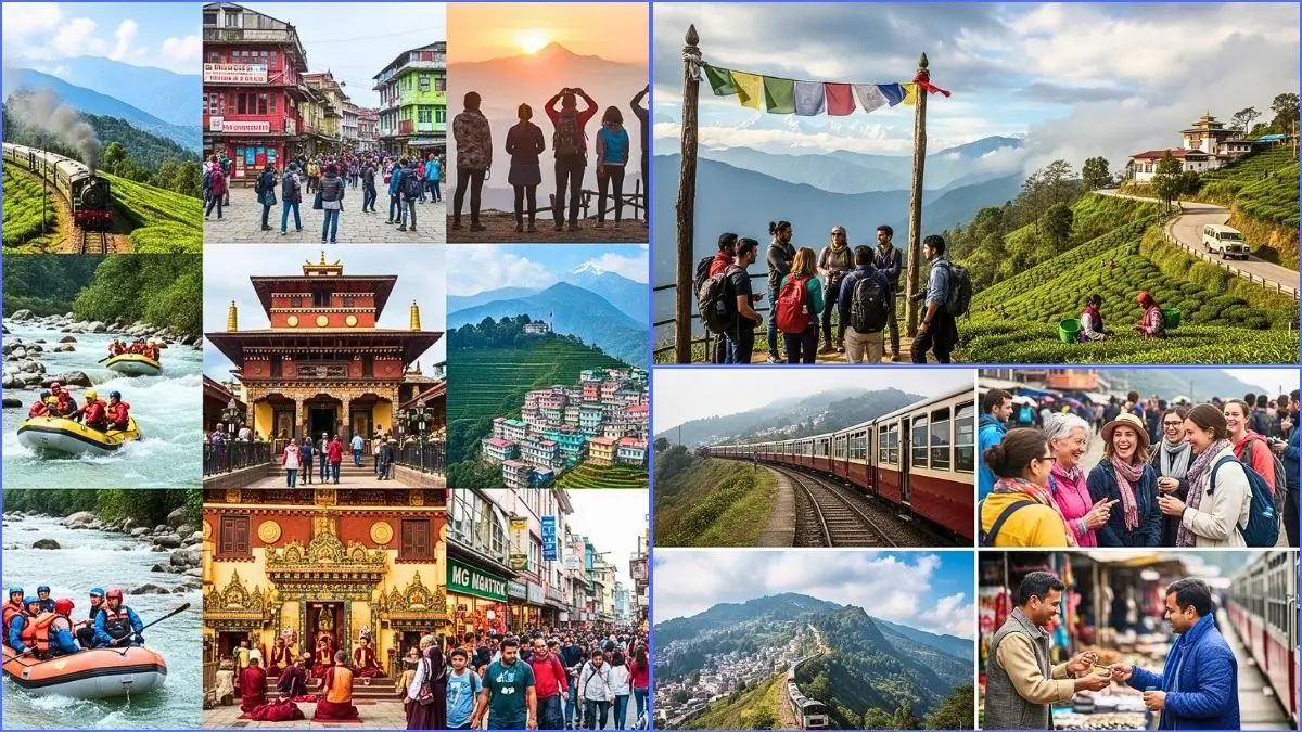Darjeeling to Gangtok Distance