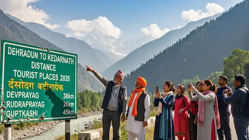 Dehradun to Kedarnath Distance