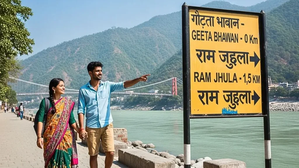 Geeta Bhawan Rishikesh 3 Days Trip 2026 – फ्री स्टे फूड बुकिंग और घूमने की पूरी गाइड एक जगह 3 Geeta Bhawan Rishikesh To Ram Jhula Distance