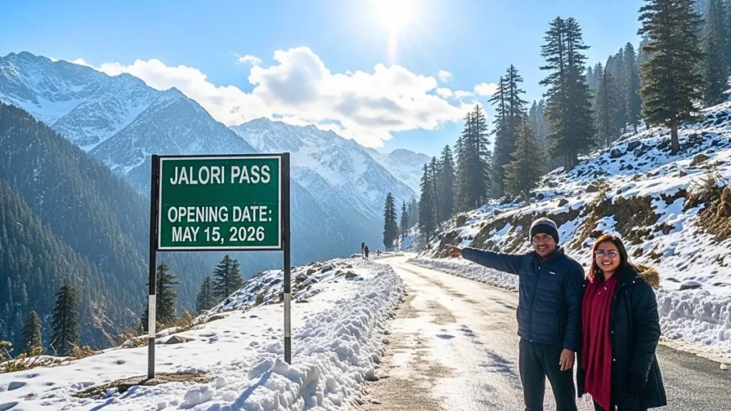 Jalori Pass Opening Time 2026 में पास कब खुलता है