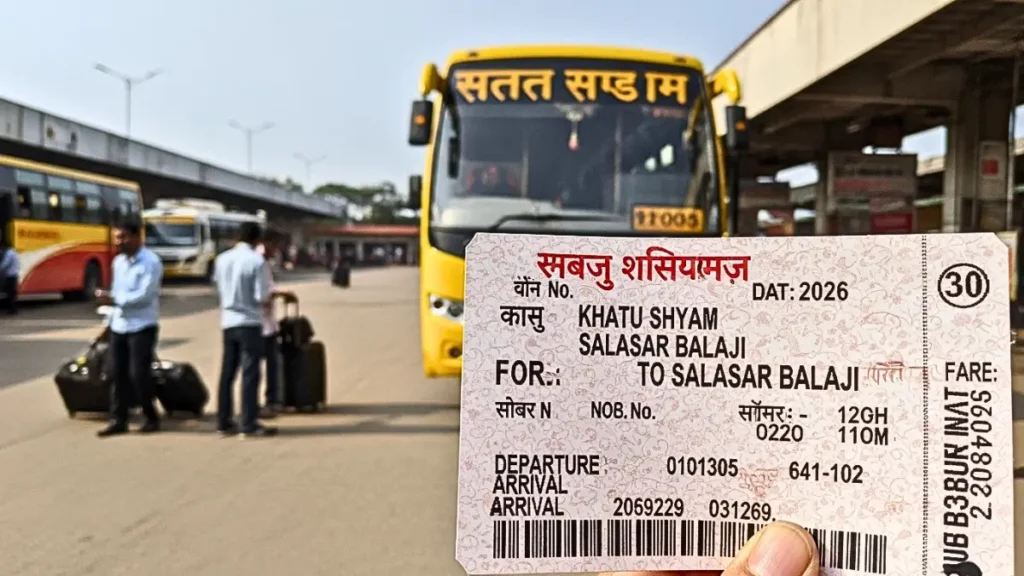 Khatu Shyam To Salasar Balaji Distance By Bus