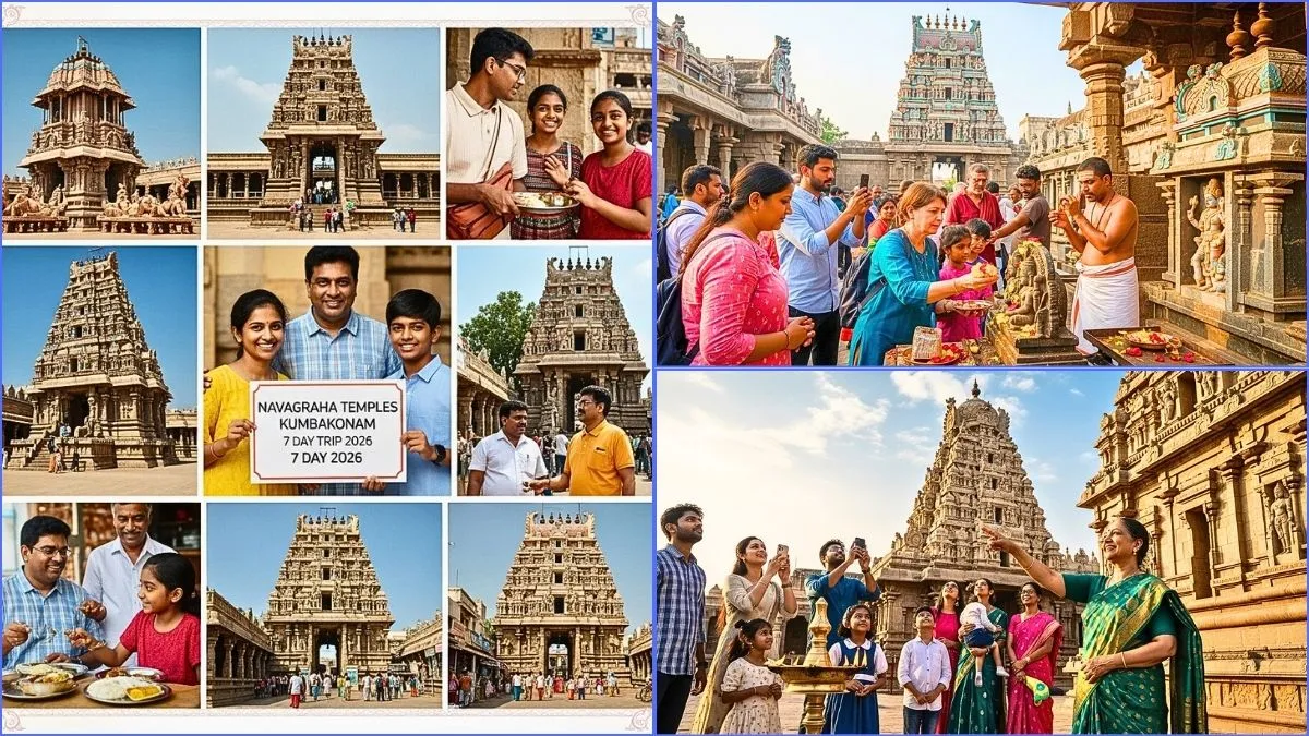 Navagraha Temples Kumbakonam 7 Day Trip 2026