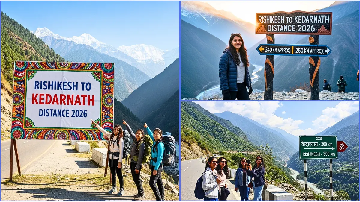 Rishikesh to Kedarnath Distance 2026 1