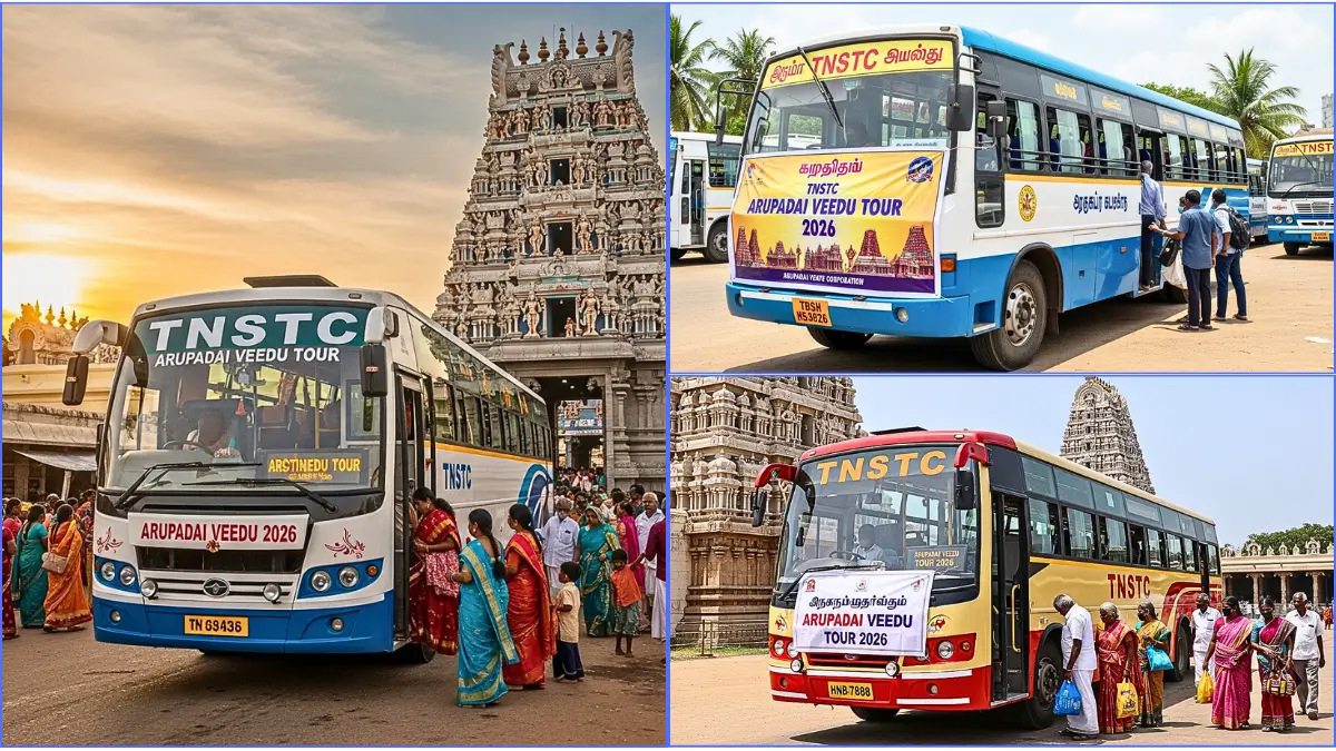 TNSTC Arupadai Veedu Tour Package 2026