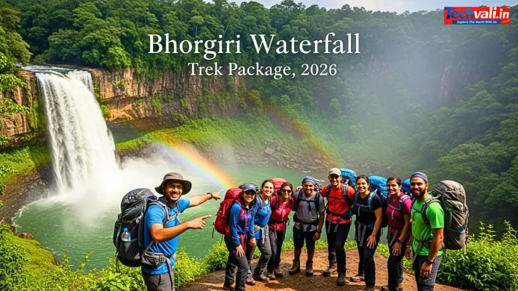 Bhorgiri Waterfall Trek Tourism 2026 Monsoon Special Trek Package! Starting ₹999 2 Waterfall Best Season