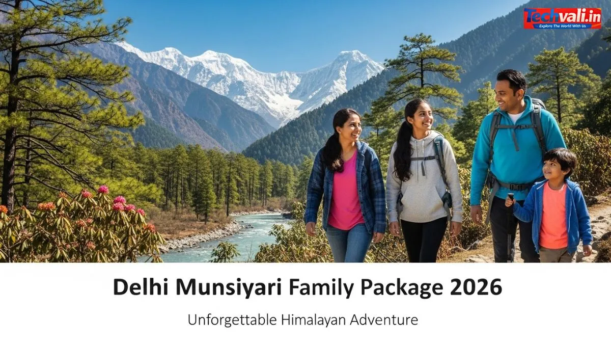 Delhi Munsiyari 2026 Family Package