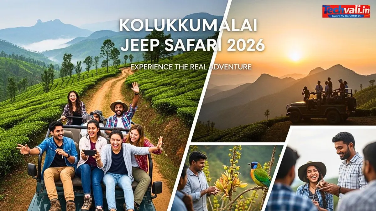 Kolukkumalai Jeep Safari