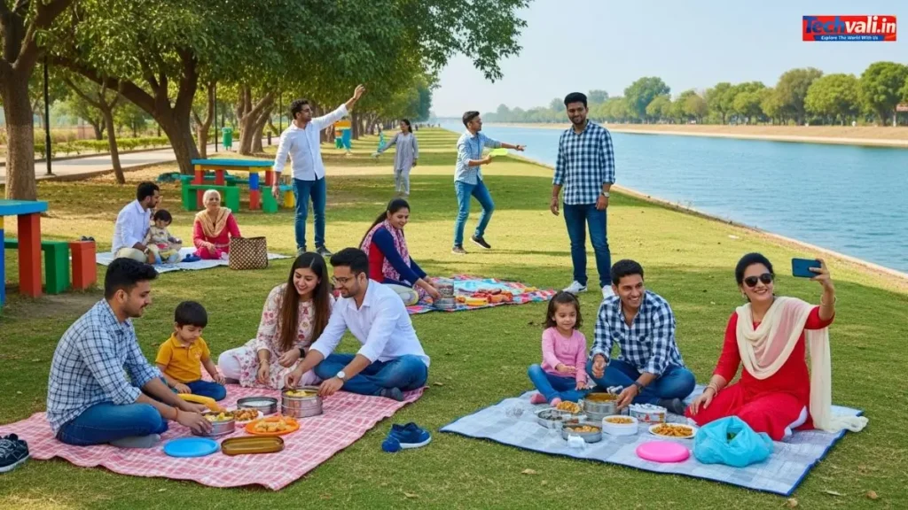 Family Picnic Perfect Spot