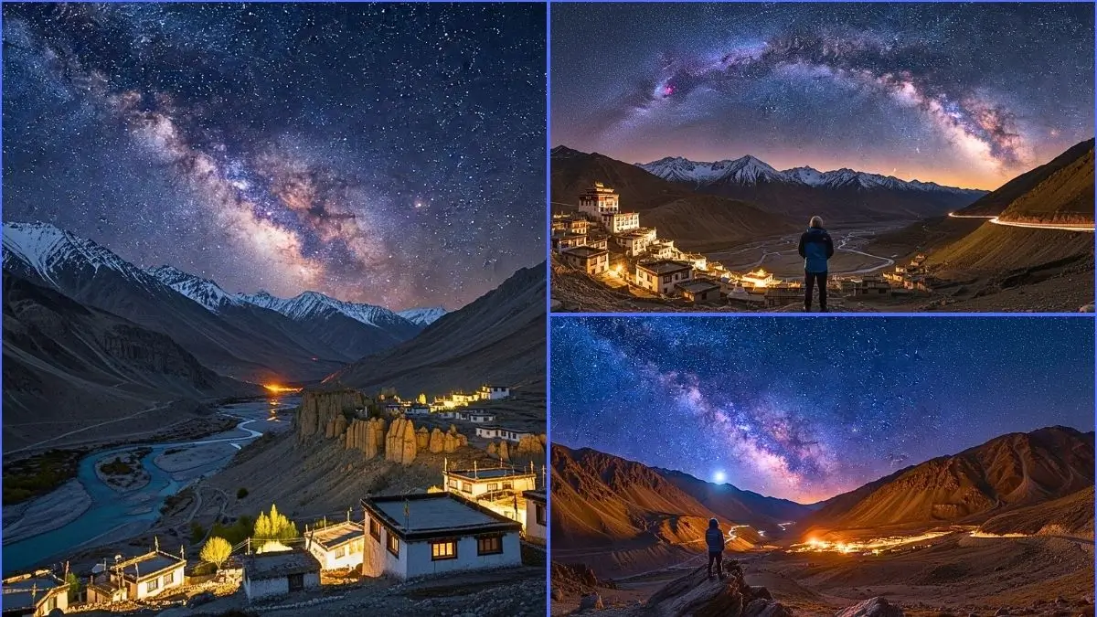 Night Spiti Valley Couples और Honeymoon