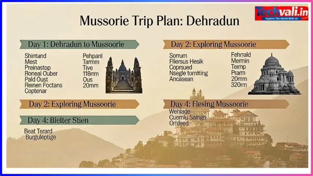 Mussoorie Trip Plan Dehradun