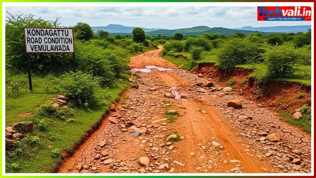 Kondagattu Road Condition Vemulawada